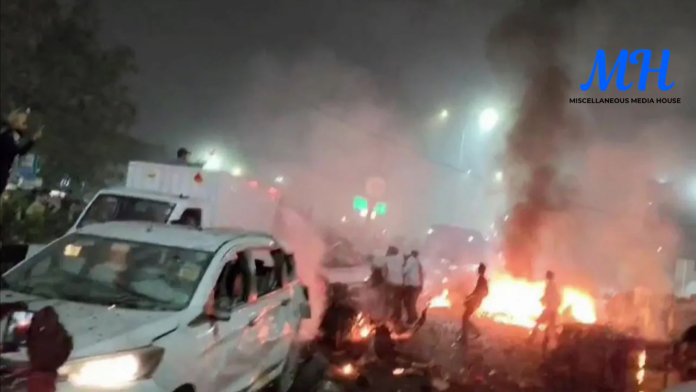 Delhi Blast Pune Mubai High Alert
