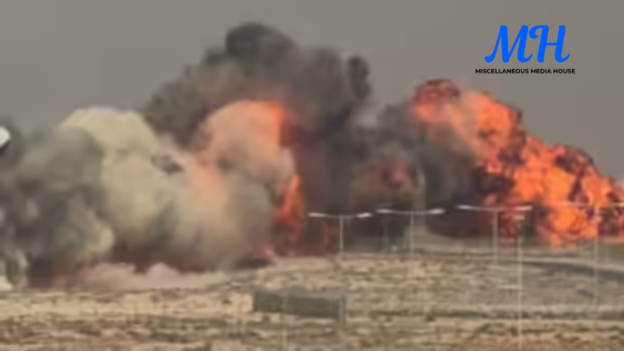 Indian Tejas Fighter Jet Crashed
