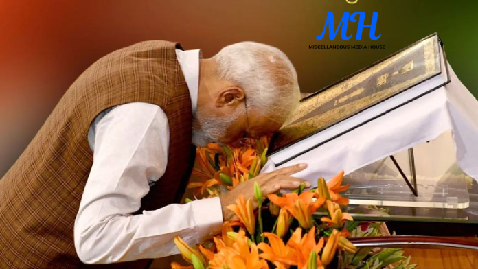 PM Narendra Modi Letter